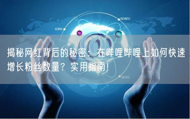 揭秘网红背后的秘密：在哔哩哔哩上如何快速增长粉丝数量？实用指南！